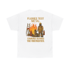 Flames Test Metal – Courage Firefighter Tee